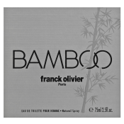 Franck Olivier Bamboo Toaletna voda za moške 75 ml