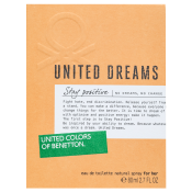 Benetton United Dreams Stay Positive woda toaletowa dla kobiet 80 ml