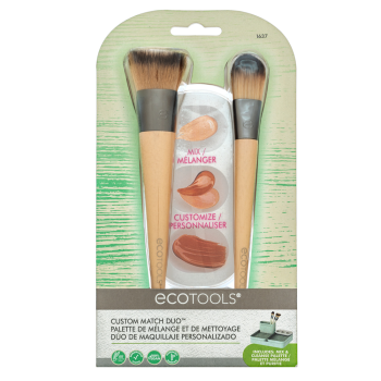 EcoTools Custom Match Duo brocha de maquillaje líquido