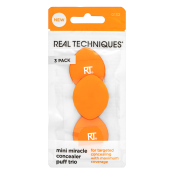 Real Techniques Mini Miracle Concealer Puff Trio esponja de maquillaje