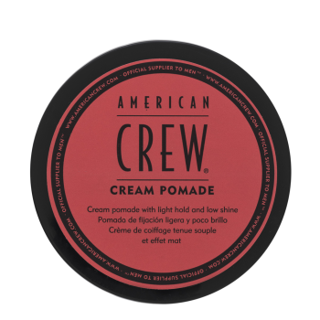 American Crew Cream Pomade помада за коса за слаба фиксация 85 ml