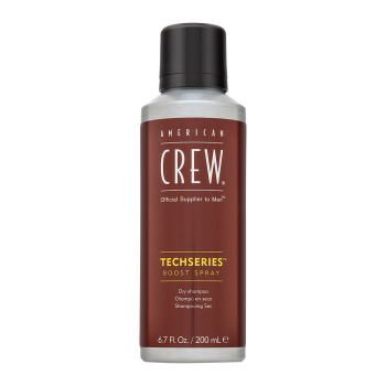 American Crew Tech Series Boost Spray Dry Shampoo suchy szampon dla utrwalenia i większej objętości włosów 200 ml