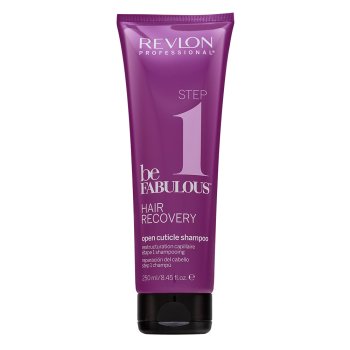Revlon Professional Be Fabulous Recovery Step 1: Open Cuticle Shampoo tisztító sampon sérült hajra 250 ml