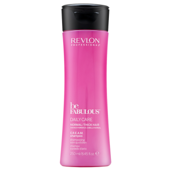 Revlon Professional Be Fabulous Normal/Thick C.R.E.A.M. Shampoo erősítő sampon normál sűrű hajra 250 ml