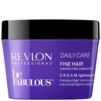 Revlon Professional Be Fabulous Fine C.R.E.A.M. Lightweight Mask erősítő maszk vékony szálú hajra 200 ml