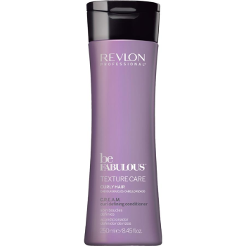 Revlon Professional Be Fabulous Texture Care C.R.E.A.M. Curl Defining Conditioner tápláló kondicionáló hullámos és göndör hajra 250 ml