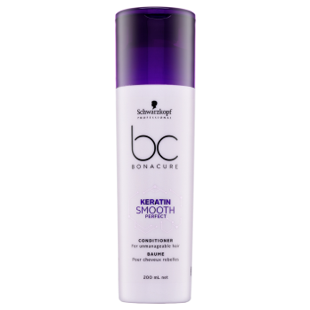 Schwarzkopf Professional BC Bonacure Keratin Smooth Perfect Conditioner kondicionáló rakoncátlan hajra 200 ml