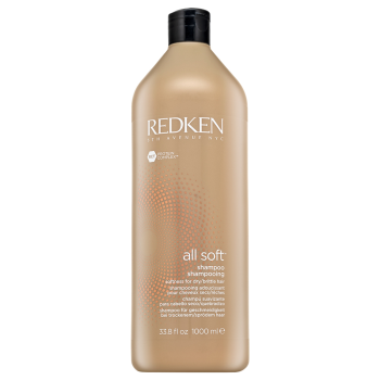 Redken All Soft Shampoo vyživujúci šampón pre suché a nepoddajné vlasy 1000 ml