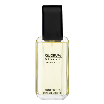 Antonio Puig Quorum Silver Eau de Toilette bărbați 50 ml