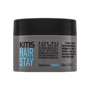 KMS Hair Stay Hard Wax wosk modelujący dla uzyskania matowego efektu 50 ml