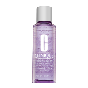 Clinique Take The Day Off Makeup Remover For Lids Lashes & Lips dvoufázový odličovač k odstranění odolného a voděodolného make-upu 125 ml