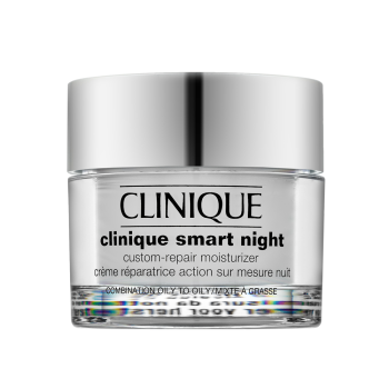 Clinique Clinique Smart Night Custom-Repair Moisturizer Combination Oily/ To Oily noční krém pro mastnou pleť 50 ml