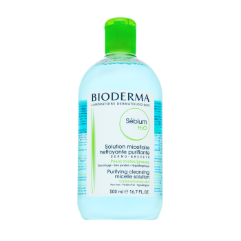 Bioderma Sébium micelarna otopina H2O Purifying Cleansing Micelle Solution 500 ml