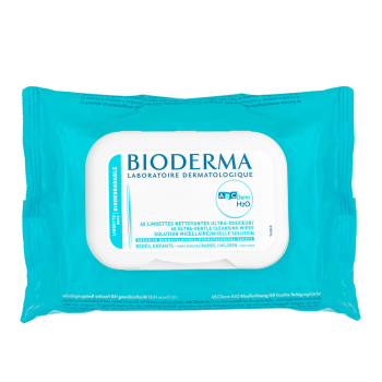 Bioderma ABCDerm micelarne maramice H2O Lingettes Biodégradables 60 pcs