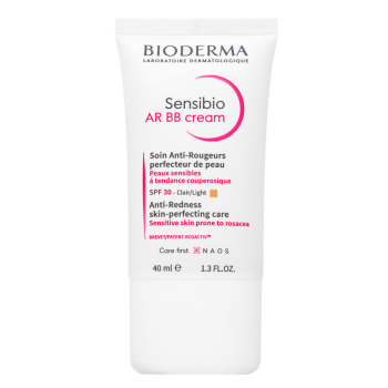 Bioderma Sensibio BB crème AR BB Cream Anti-Redness Skin-Perfecting Care SPF 30 Light 40 ml