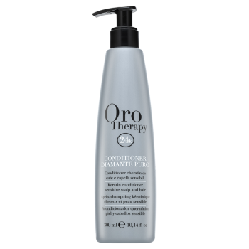 Fanola Oro Therapy Diamante Puro Conditioner erősítő kondicionáló igénybevett érzékeny hajra 300 ml