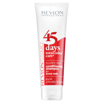 Revlon Professional 45 Days Shampoo&Conditioner Brave Reds sampon és kondicionáló vakmerő piros árnyalatért 275 ml