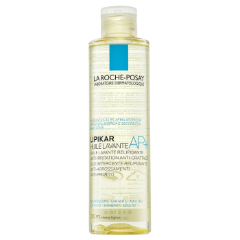 La Roche-Posay Lipikar Huile Lavante AP+ Lipid-Replenishing Cleansing Oil reinigende schuimende olie tegen huidirritatie 200 ml