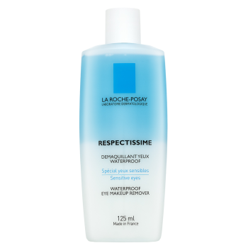 La Roche-Posay Respectissime Waterproof Eye Makeup Remover two-phase make-up remover to remove durable and waterproof makeup 125 ml