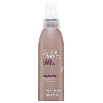 Alfaparf Milano Lisse Design Keratin Therapy Keratin Refill öblítés nélküli ápolás rakoncátlan hajra 100 ml