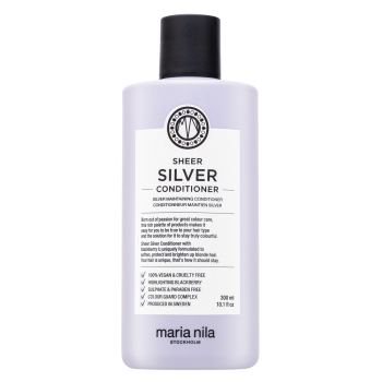 Maria Nila Sheer Silver Conditioner učvršćujući regenerator za kosu za platinasto plavu i sijedu kosu 300 ml