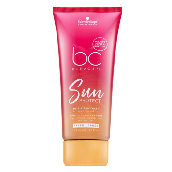 Schwarzkopf Professional BC Bonacure Sun Protect Hair & Body Shampoo odżywczy szampon do włosów osłabionych działaniem słońca 200 ml
