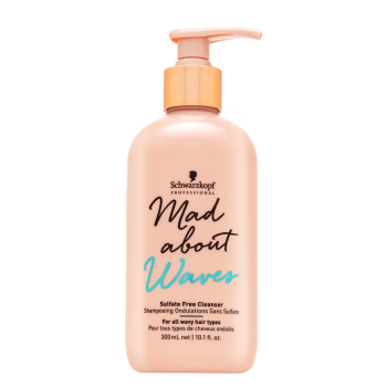 Schwarzkopf Professional Mad About Waves Sulfate-Free Cleanser bezsiarczanowy szampon do włosów falowanych 300 ml