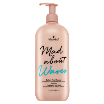 Schwarzkopf Professional Mad About Waves Sulfate-Free Cleanser sulphate-free shampoo for wavy and curly hair 1000 ml
