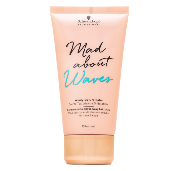 Schwarzkopf Professional Mad About Waves Windy Texture Balm pielęgnacja bez spłukiwania do włosów falowanych 150 ml