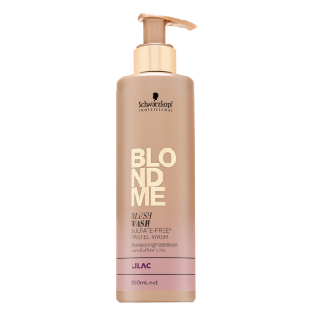 Schwarzkopf Professional BlondMe Blush Wash Lilac Szampon koloryzujący dla uzyskania fioletowego, pastelowego efektu 250 ml