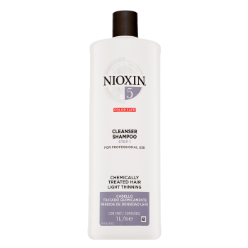 Nioxin System 5 Cleanser Shampoo cleansing shampoo for chemically treated hair 1000 ml