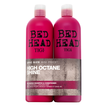 Tigi Bed Head Recharge High-Octane Shine Shampoo & Conditioner szampon i odżywka dla promiennego połysku 750 ml + 750 ml