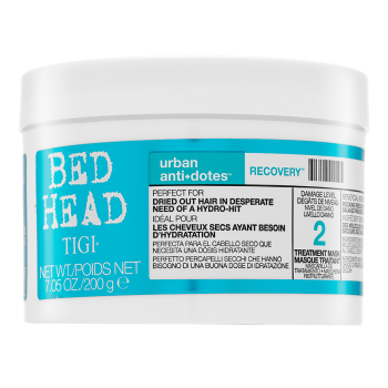 Tigi Bed Head Urban Antidotes Recovery Treatment Mask tápláló maszk száraz és sérült hajra 200 ml
