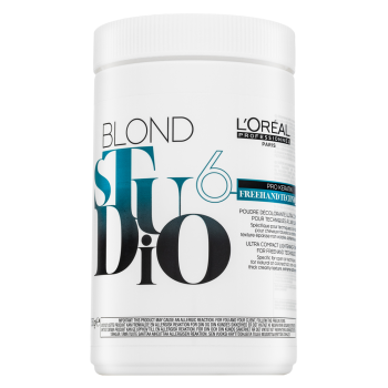 L´Oréal Professionnel Blond Studio Pro Keratin Freehand Techniques Lightening Powder puder dla rozjaśnienia włosów 400 g
