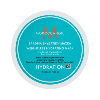 Moroccanoil Hydration Weightless Hydrating Mask mască pentru întărire pentru par fin si uscat 500 ml