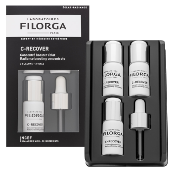 Filorga C-Recover Radiance Boosting Concentrate rozjasňujicí sérum s vitaminem C proti stárnutí pleti pro obnovu pleti 3x10 ml