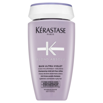 Kérastase Blond Absolu Bain Ultra-Violet Voedende Shampoo voor platinablond en grijs haar 250 ml