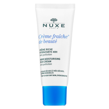 Nuxe Creme Fraiche de Beauté 48HR Moisturising Rich Cream ukľudňujúca emulzia pre veľmi suchú a citlivú pleť 30 ml