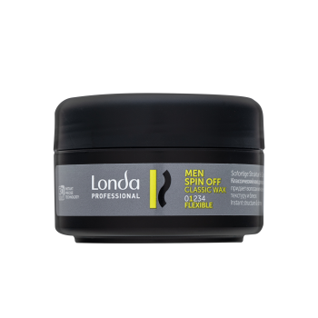 Londa Professional Men Spin Off Classic Wax Cera para dar forma al cabello Para todo tipo de cabello 75 ml