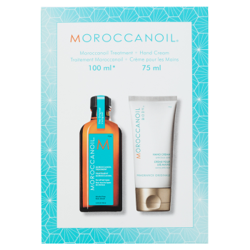 Moroccanoil Treatment & Hand Cream Duo zestaw do wszystkich rodzajów włosów 100 ml + 75 ml