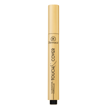 Dermacol Touch & Cover Illuminating Concealer corector lichid pentru o piele luminoasă și uniformă No.02 3 ml