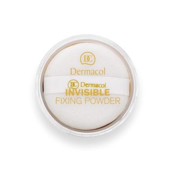 Dermacol Invisible Fixing Powder prozoren prah Banana 13 g