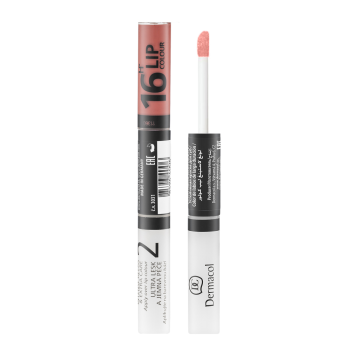 Dermacol 16H Lip Colour dlhotrvajúca dvojfázová farba a lesk na pery No. 23 7,1 ml