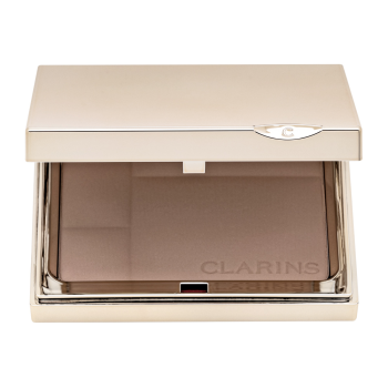 Clarins Ever Matte Radiant Matifying Powder puder z formułą matującą 02 Transparent Medium 10 g