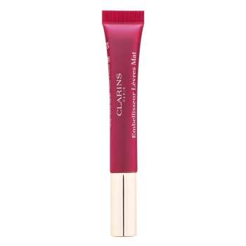 Clarins Velvet Lip Perfector lesk na rty s hydratačním účinkem 04 Velvet Raspberry 12 ml