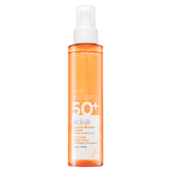 Clarins Sun Care Water Mist SPF50 vochtinbrengende en beschermende vloeistof in een spuitfles 150 ml