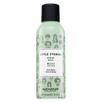 Alfaparf Milano Style Stories Spray Wax hajformázó wax minden hajtípusra 200 ml