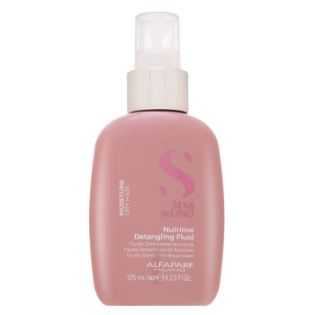 Alfaparf Milano Semi Di Lino Moisture Nutritive Detangling Fluid bezoplachová péče pro snadné rozčesávání vlasů 125 ml