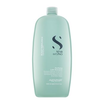 Alfaparf Milano Semi Di Lino Scalp Rebalance Purifying Shampoo Champú limpiador Contra la caspa 1000 ml