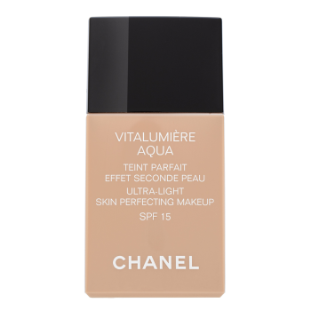 Chanel Vitalumiere Aqua UltraLight Skin Perfecting Makeup maquillaje para piel unificada y sensible 22 Beige Rose 30 ml